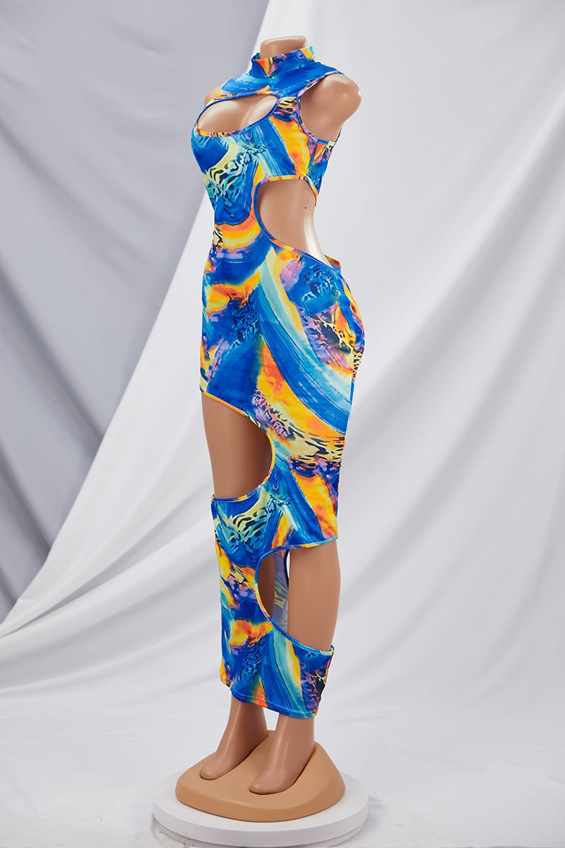 Sexy slits dress