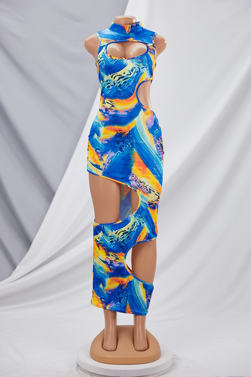 Sexy slits dress