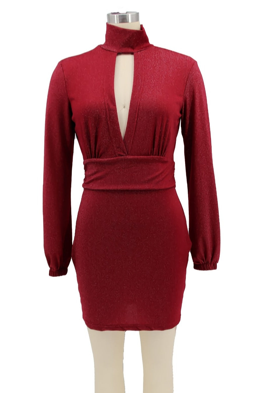 Sexy Mini Rose Dress