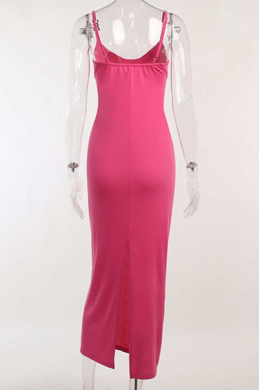Stretch sexy midi dress