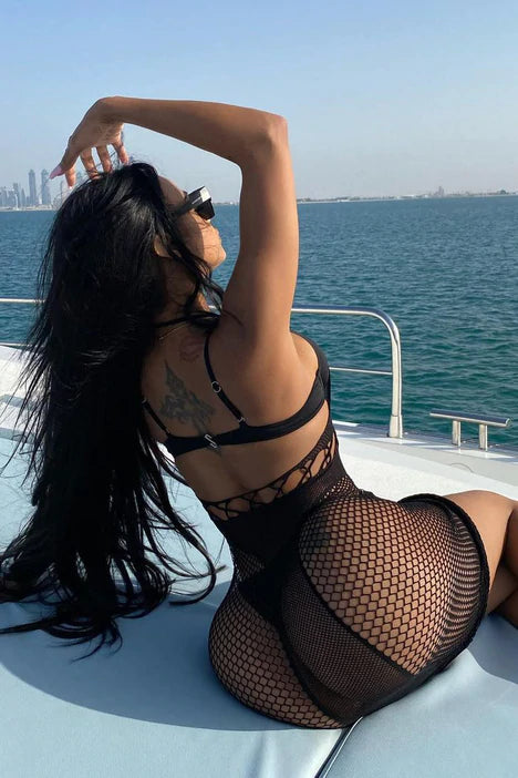Mesh dress