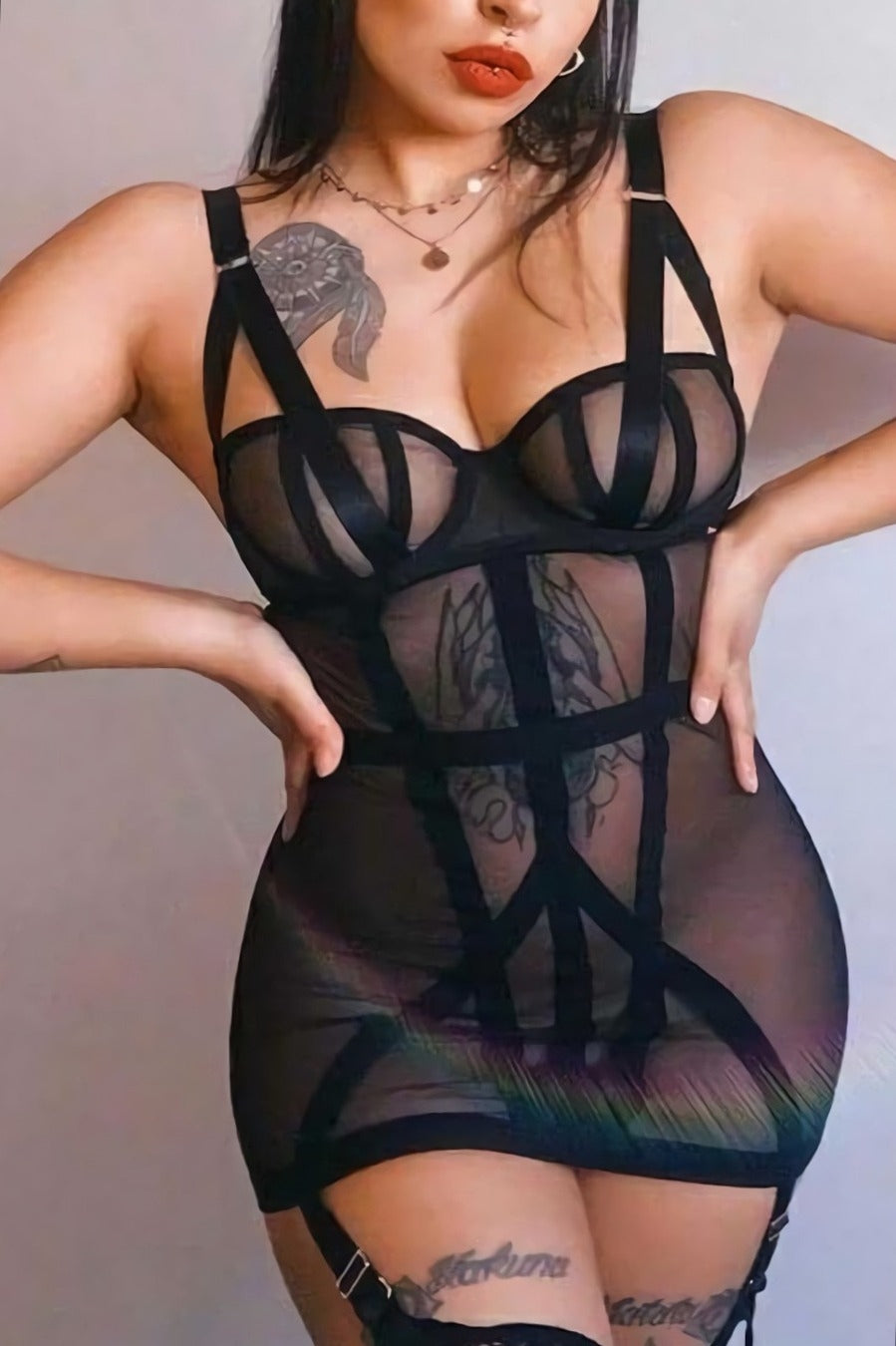 Sexy babydoll without socks