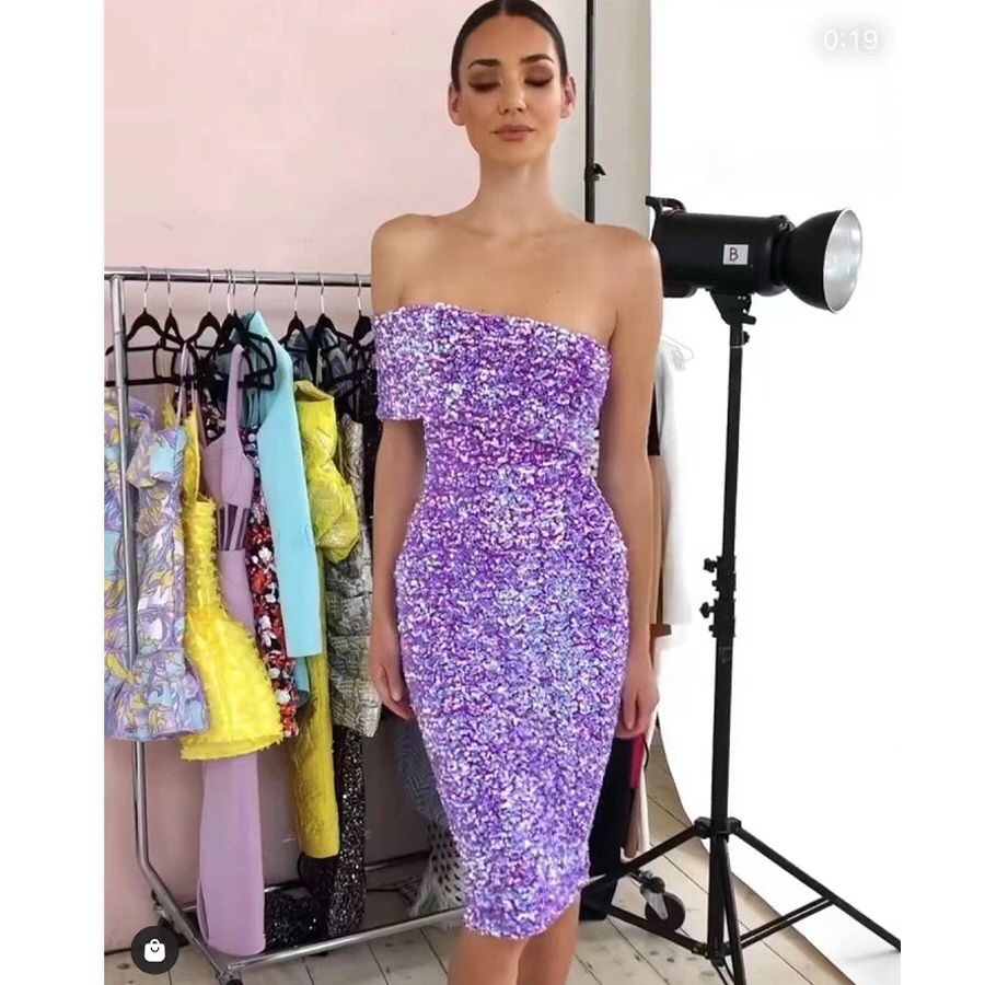 Elegant Sequined Dress