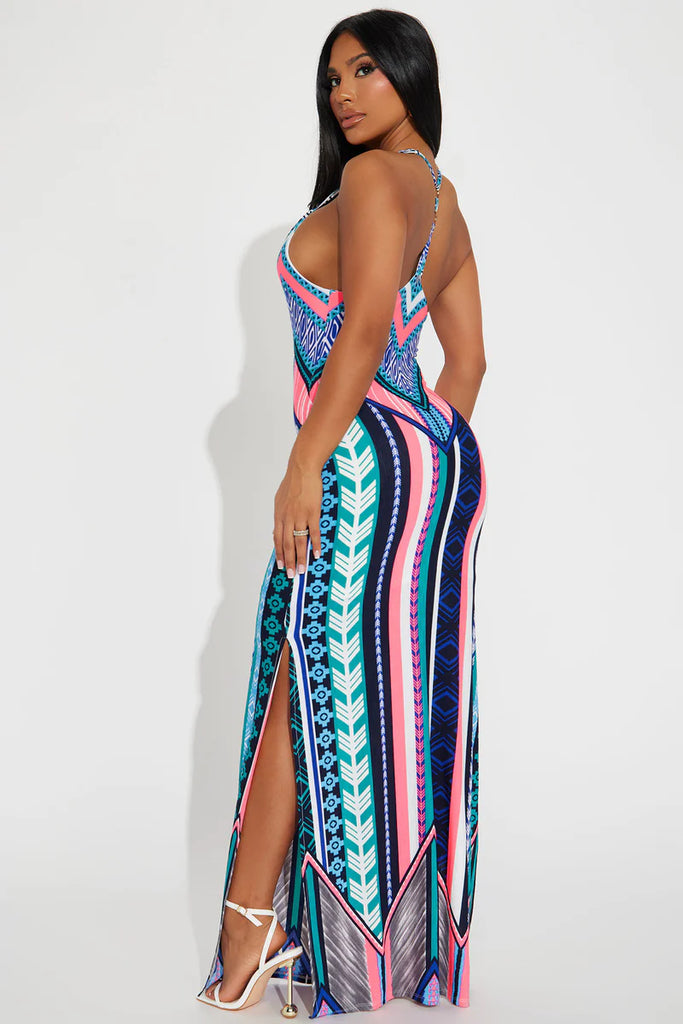 Maxi Dress Multicolour Lanngerie 0