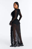 Lanngerie Black Lace  2