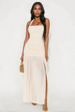 Maxi Dress lvory Lanngerie