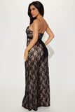 Lady With The Lace Jumpsuit - Black/combo