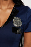 Officer Pat Down 7 Piece Costume Set - Navy