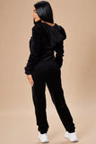 The Original Trendsetter Velour Set - Black