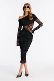 Dress Midi Black Lanngerie 9