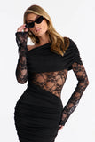 Dress Midi Black Lanngerie 9