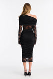 Dress Midi Black Lanngerie 9