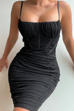 Sexy short dress Black