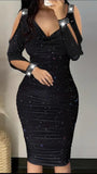 Black Dress Midi 2