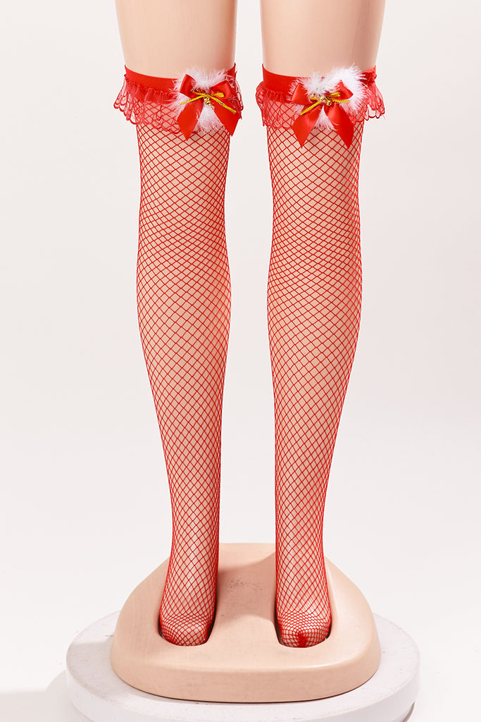 Sexy high stretch Christmas stockings