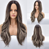 Synthetic hair wigs