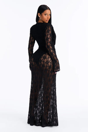 Maxi Dress Black Moment