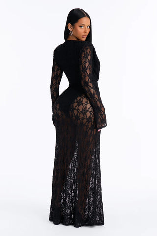 Maxi Dress Black Moment