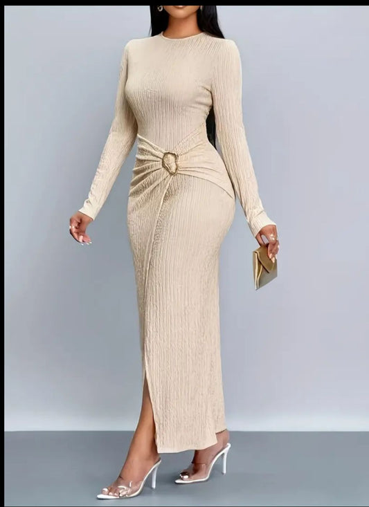 Beig Dress
