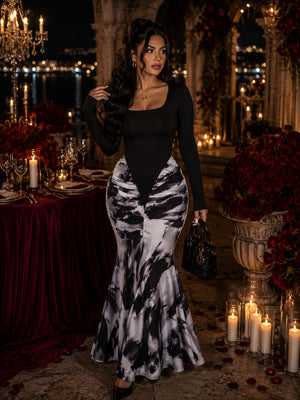 Black maxi dress 1
