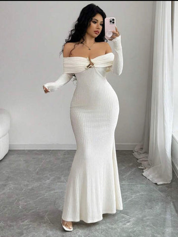 Dress maxi - White