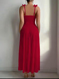 Dress teddy- red