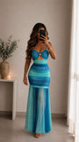 Dress maxi Multicolor  2