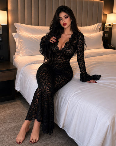 Dress midi black 21