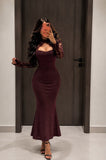 Dress midi Burgundy 20