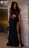 Dress maxi black US