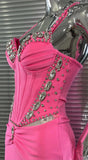 Pink Dress maxi 2