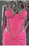 Pink Dress maxi 2