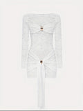 Dress Mini White Lanngerie