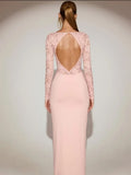Dress maxi Light Pink Lanngerie