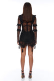 Dress maxi black Lanngerie 3