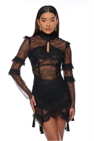 Dress maxi black Lanngerie 3