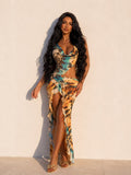Dress maxi Multicolour Lanngerie 7