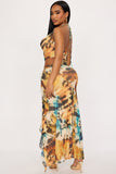 Dress maxi Multicolour Lanngerie 7