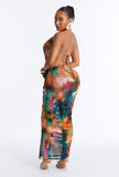 Dress maxi Multicolour Lanngerie 8