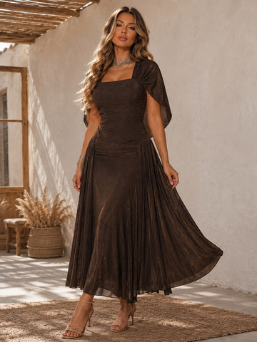 Maxi Dress Chocolate 2