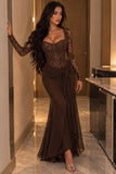 Maxi Dress Brown 0
