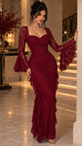 Maxi Dress DARK RED 6
