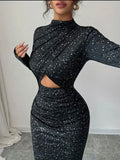 Black maxi dress 22