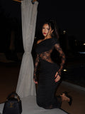 Dress Midi Black Lanngerie 9