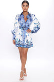 Trend Belted Mini Dress