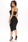 Chelsea Skirt Set - Black