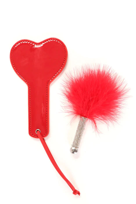 Lovers Fantasy Paddle And Tickler Set