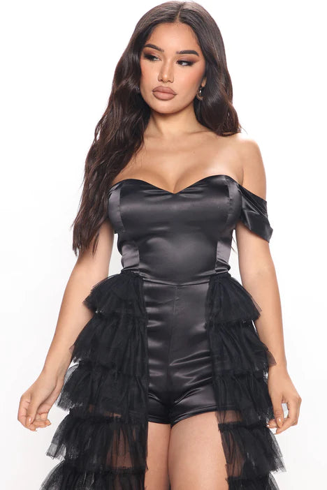 Life Of The Party Tulle Jumpsuit
