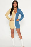 Blazer short dress