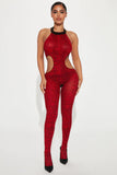 bodystocking red